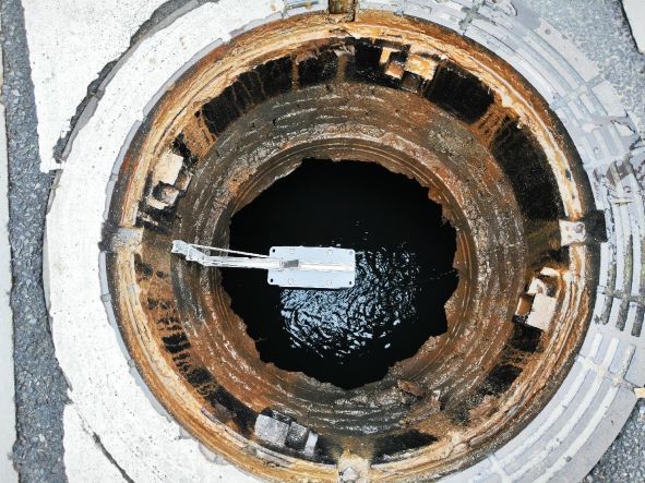 越城区水位检测井